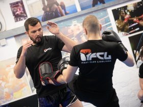 Trening kickboxa - maj 2024